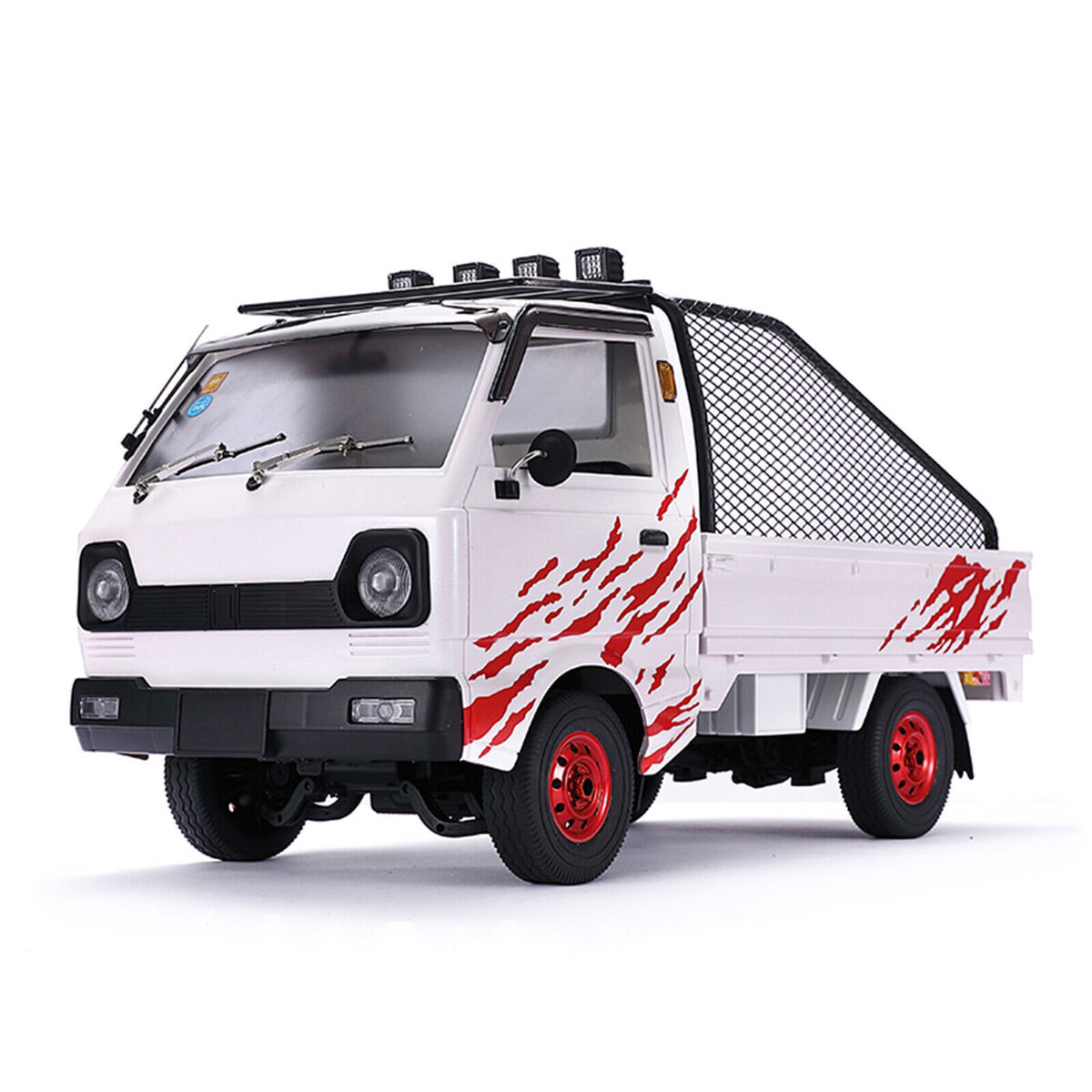 Mini Truck Front Visor DIY Window Cover Sun Shield for WPL D12 RC Truck Upgrade