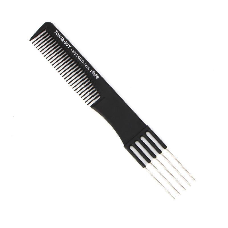 Professional Fine-tooth Metal Pin Hairdressing Hair Style Rat Tail Comb