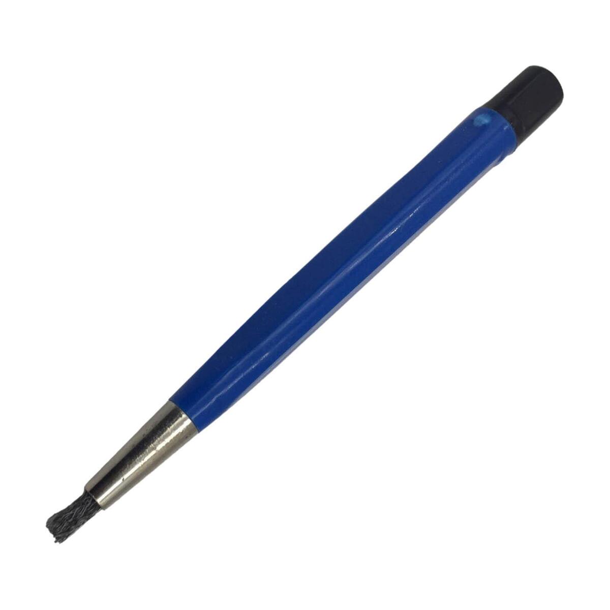 2 Pieces Fibre Scratch Pencil Brush Clean Watch Removing