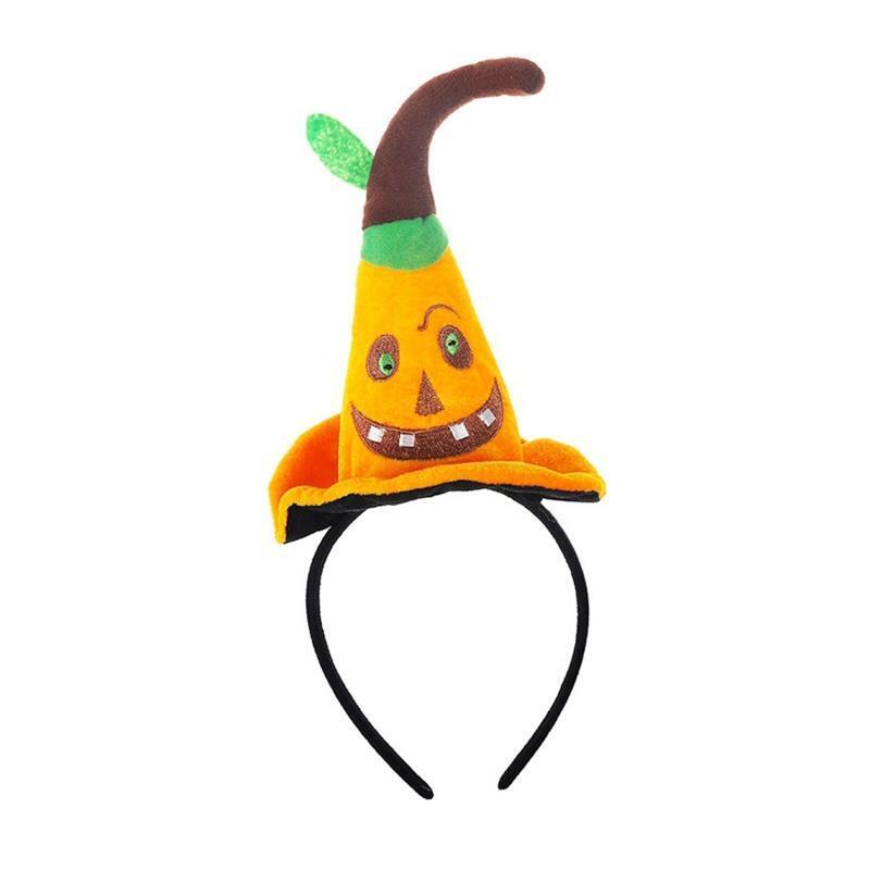 Plush Kids Hair Hoop Classic Pumpkin Headband Lovely Cartoon Party Prop
