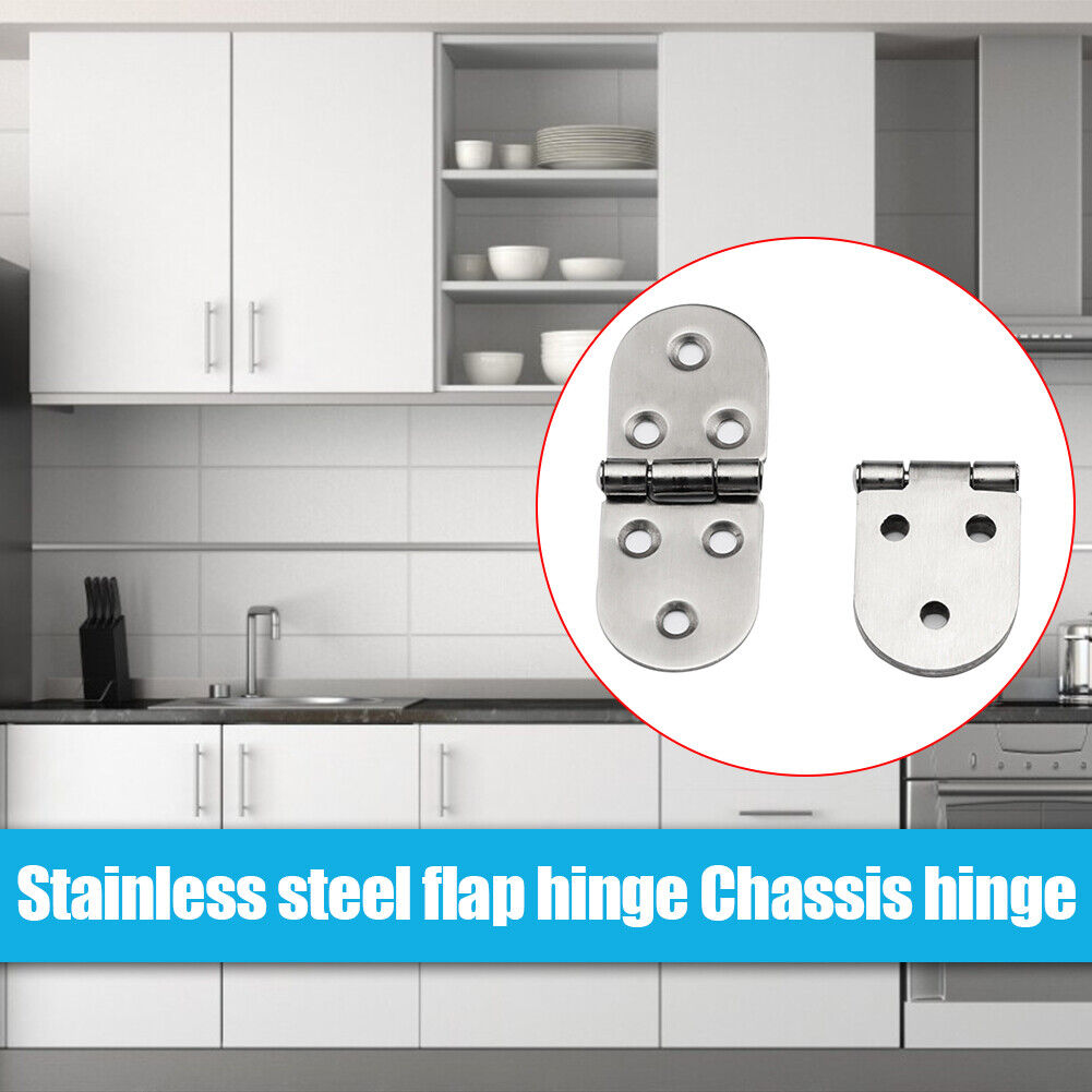 Stainless Steel Flip Hinge Cabinet Chassis Folding Bending Hinge Hardware