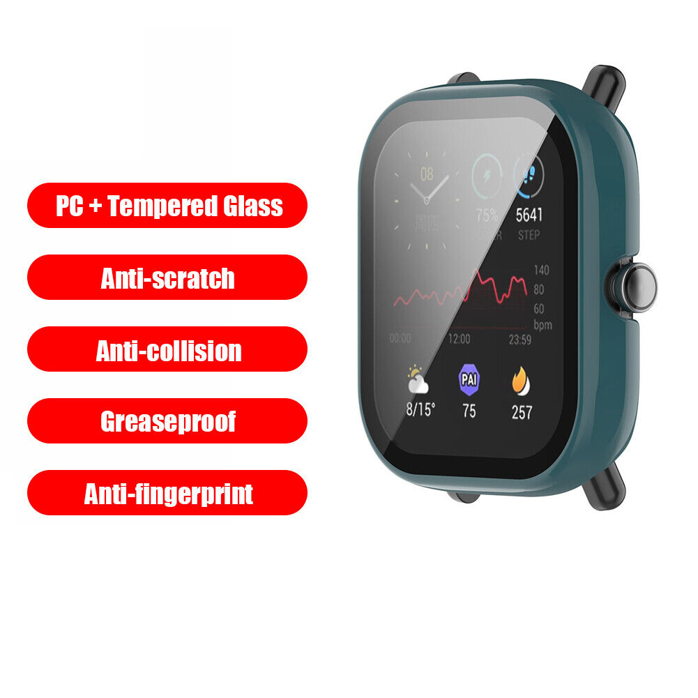 Tempered Glass Film Screen Protector for Huami Amazfit GTS 2 Mini (Green)