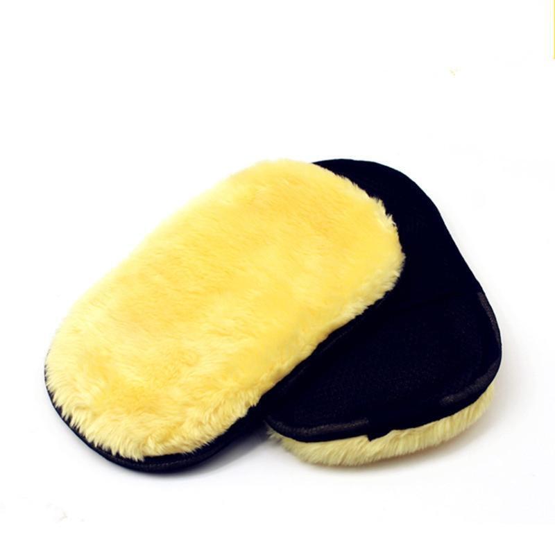 Car Styling Wool Soft Car Washing Gloves Cleaning Brush Automobilw Care Towels