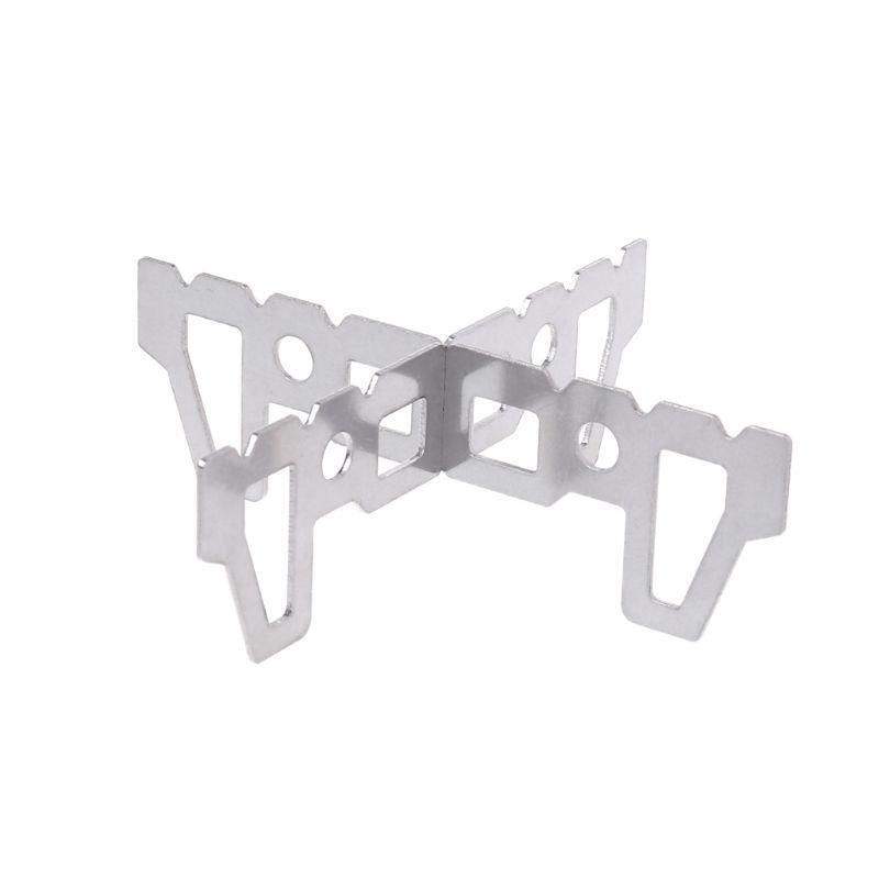 1Pc Alcohol Stove Cross Stand Stainless Sturdy Cooking Spirit Burner Cross Stand