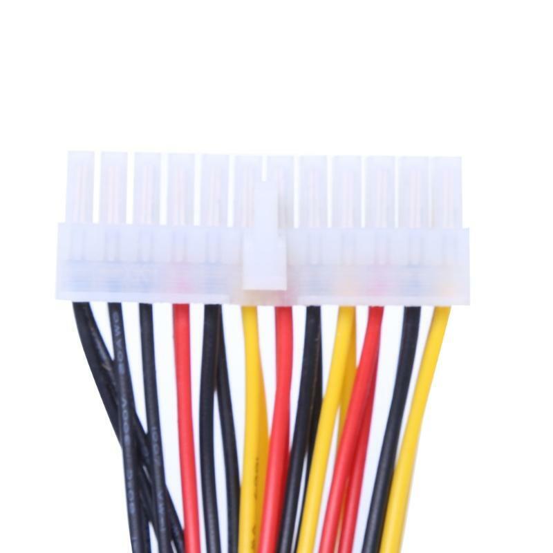 1PC ATX 20-Pin Femle to 24-Pin Male Power Supply Adapter Cable for Laptop PC
