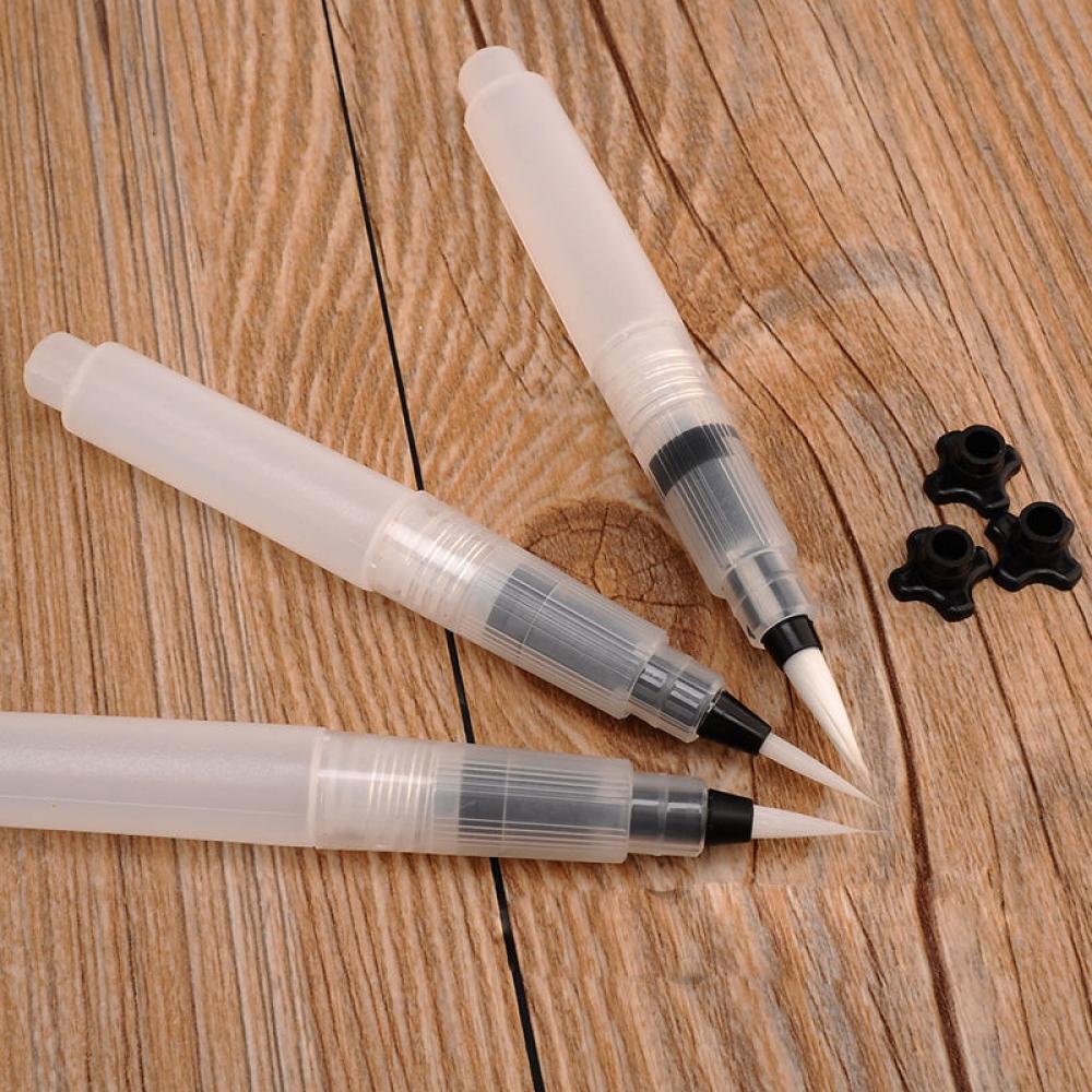 3pcs New Watercolor Water Calligraphy Pilot Ink Pen Painting Drawing Brush