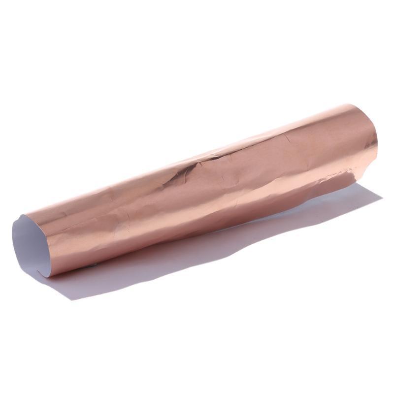 1PC Guitar Copper Foil Tape EMI Shielding Single Conductive Adhesive Sheet