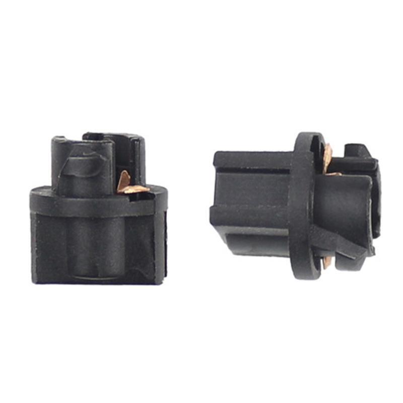 10x T5 Car Instrument Lamp Bulb Holder Twist Socket Lock Base Panel Cluster Plug