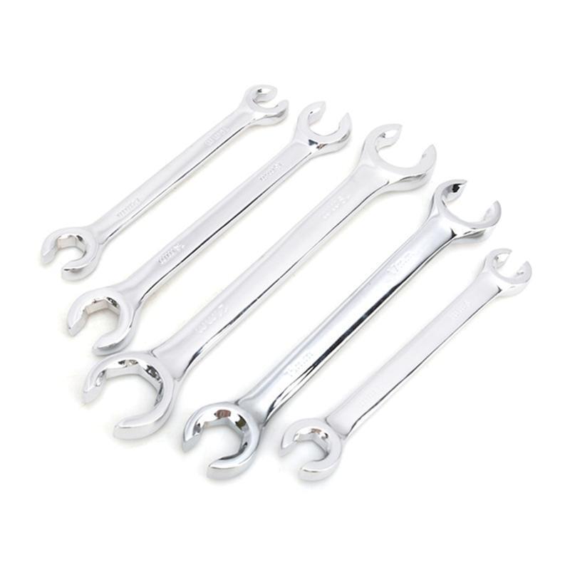 6~21mm Chrome Vanadium Steel Tubing Flare Nut Wrench Set