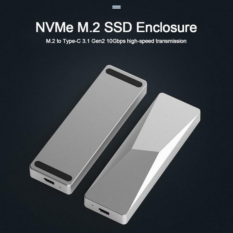 Blueendless HDD Enclosure SSD Box USB3.1 Type C to Type C/USB-A 10Gb High Speed