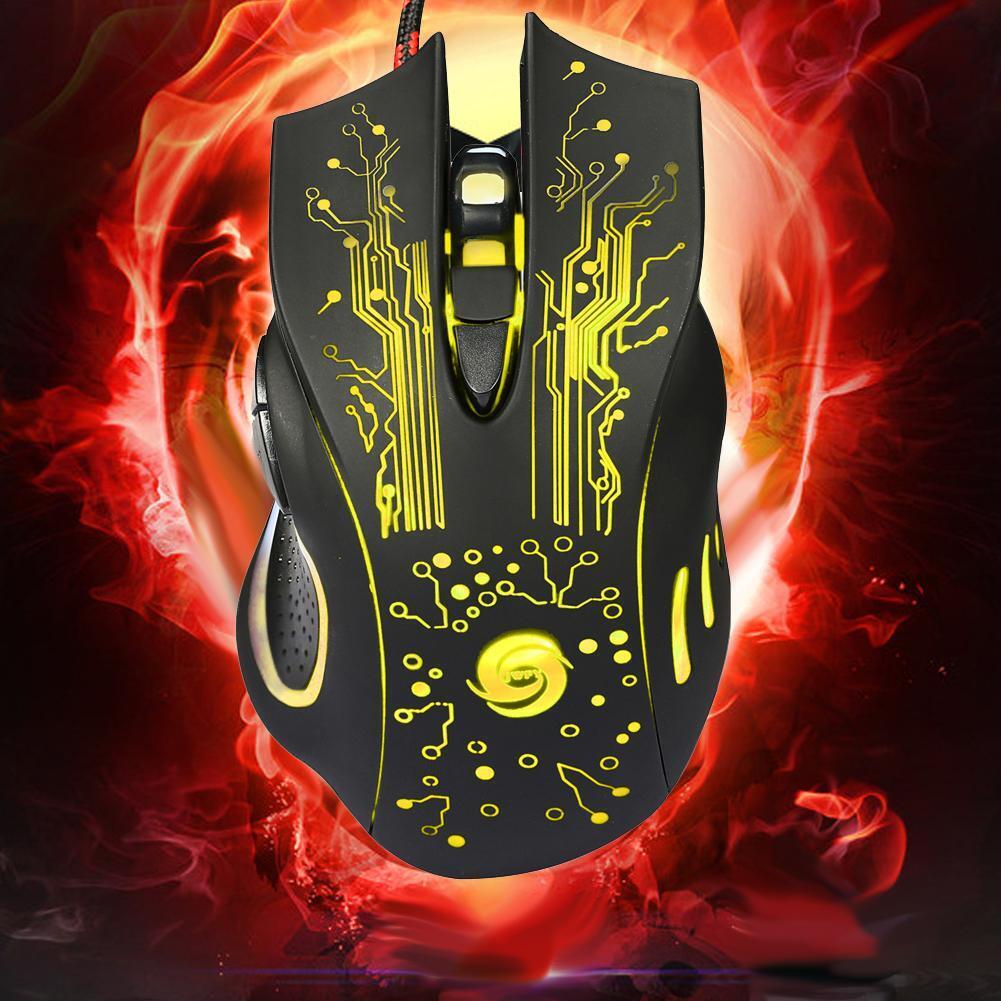3200DPI LED Optical 6D USB Wired Gaming Game Mouse Pro Gamer Mice For PC