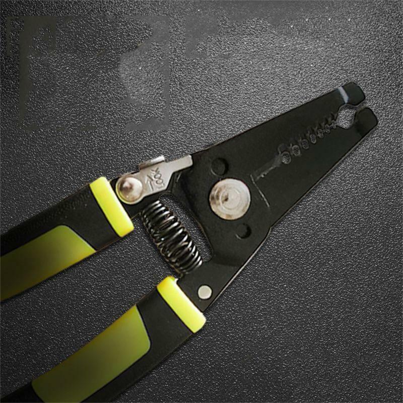 Professional Crimping Tool  9- inch Wire Stripper and Cutter for Wire/ Twist