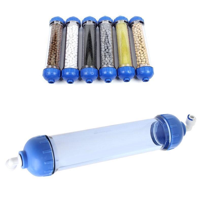 Water Filter Housing with 1/4" Ports Female Threaded in and out Fittings