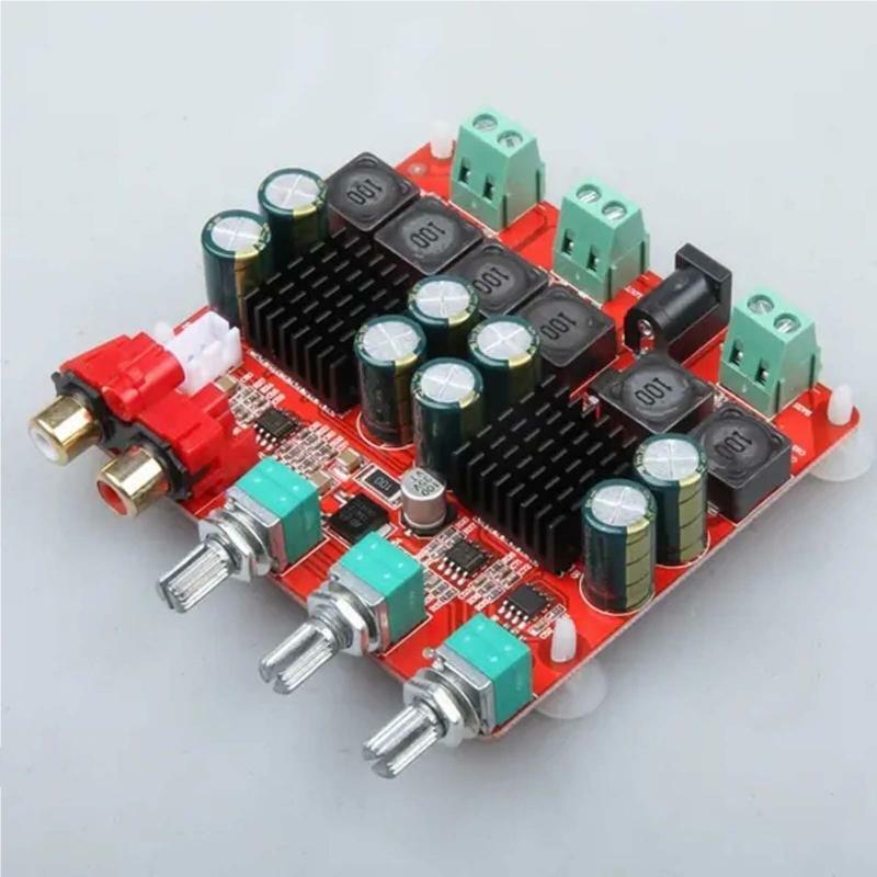 TPA3116 2.1 DC 12-26V Power Amplifier Board 2x50+100W 3 Channel Digital Speaker