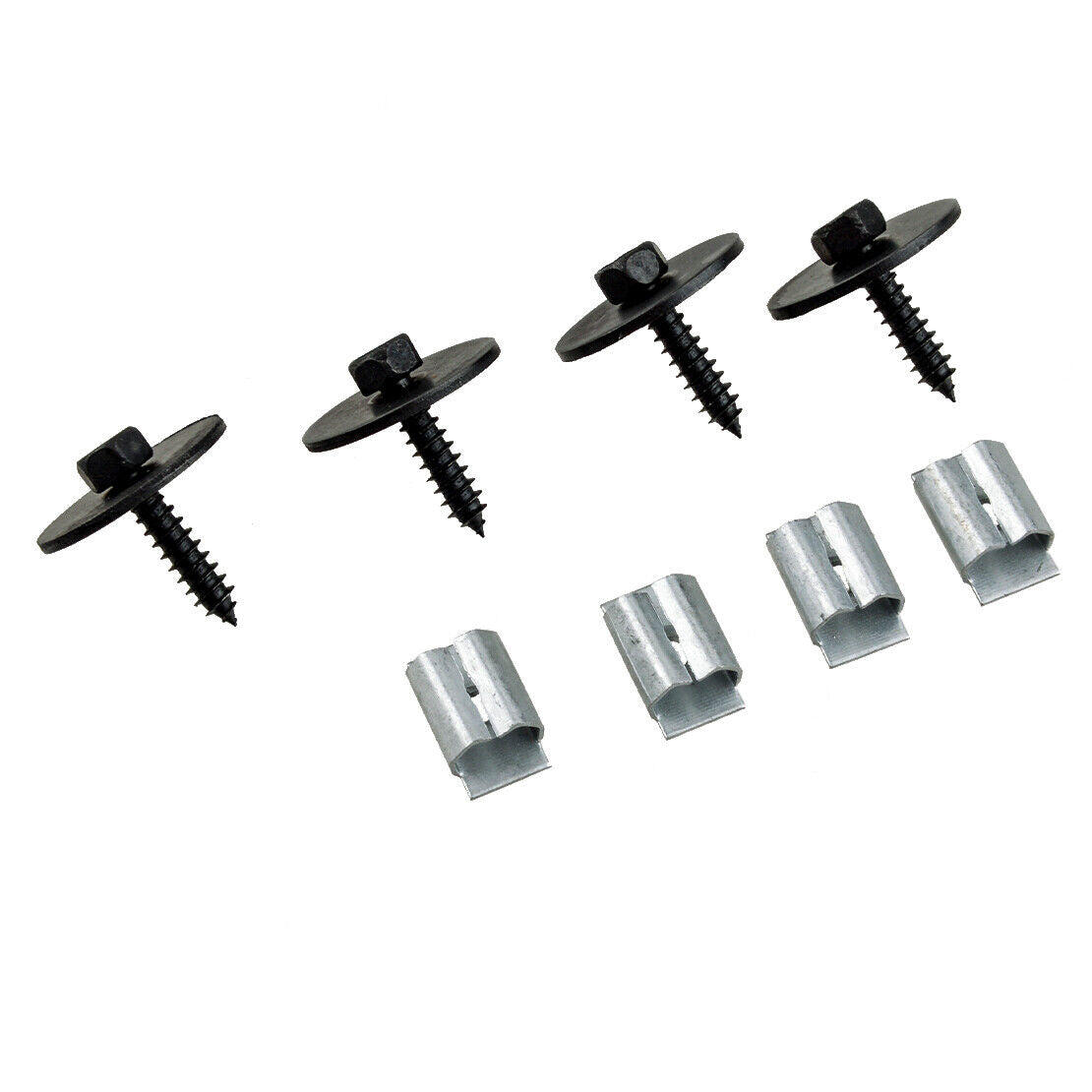 1Set Undertray Guard Shield Clips Nuts Screws Fit for Mercedes W124 W125 Use