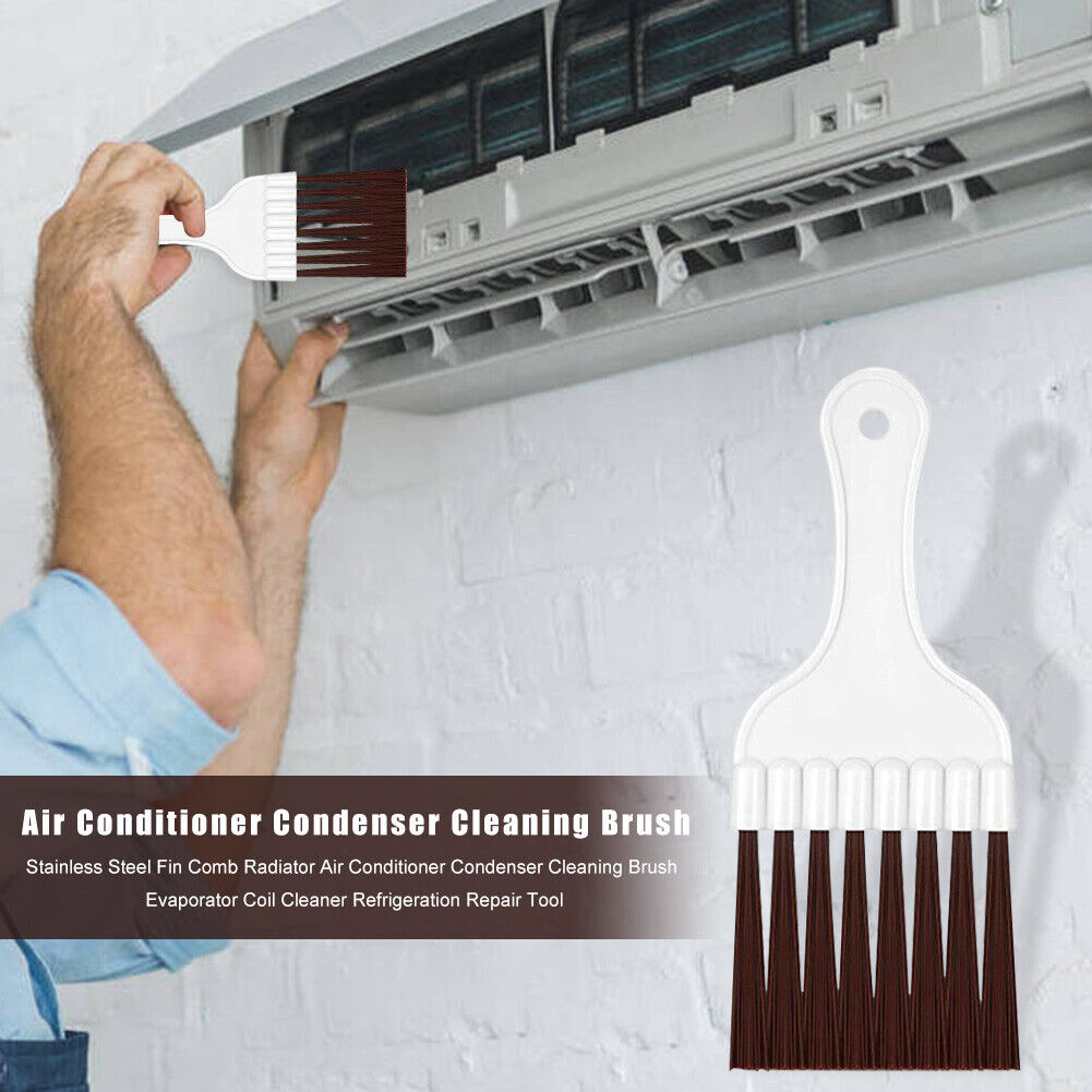 Stainless Steel Radiator Air Conditioner Condenser Cleaning Brush (Brush)
