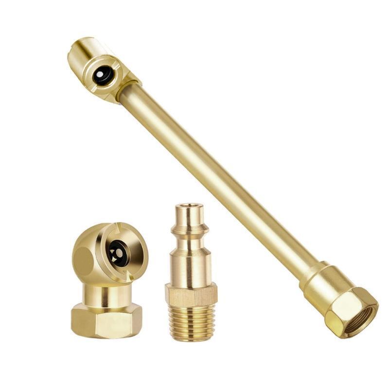 1/4 Inch Closed Ball Air Chuck 1/4 Female NPT Dual Head Air Chuck
