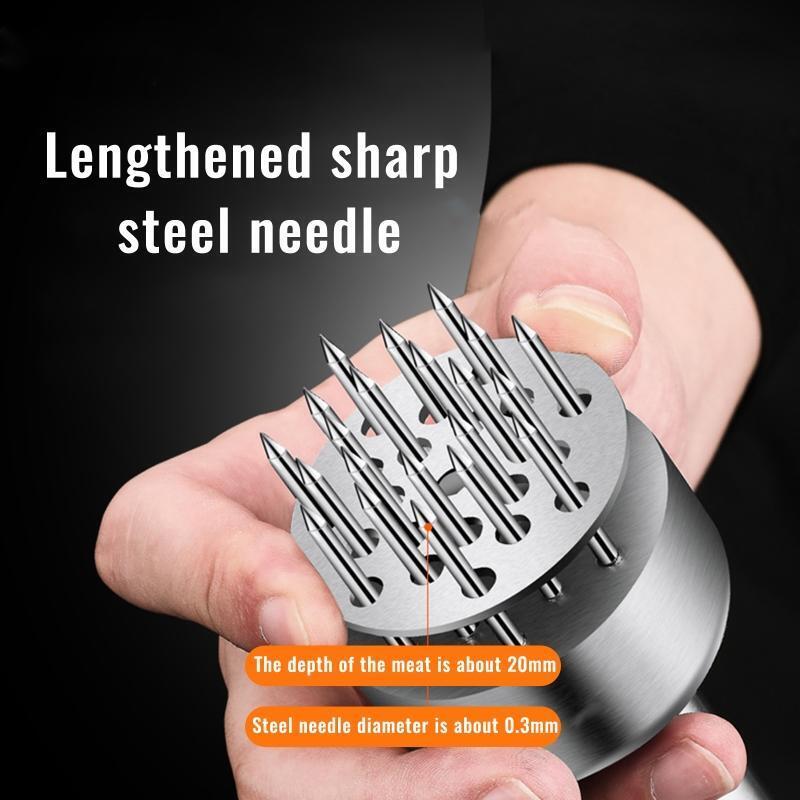 Durable 21 Ultra Sharp Needle Blade Tenderizer for Steak Improve Meat Tenderness