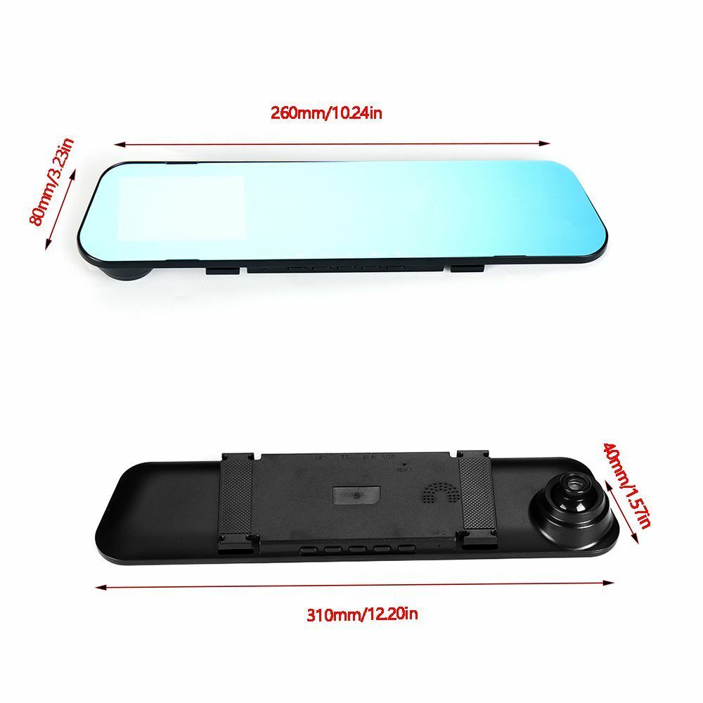 New Cam Camera Dash Car DVR Video Recorder HD 1080P Rear View Mirror
