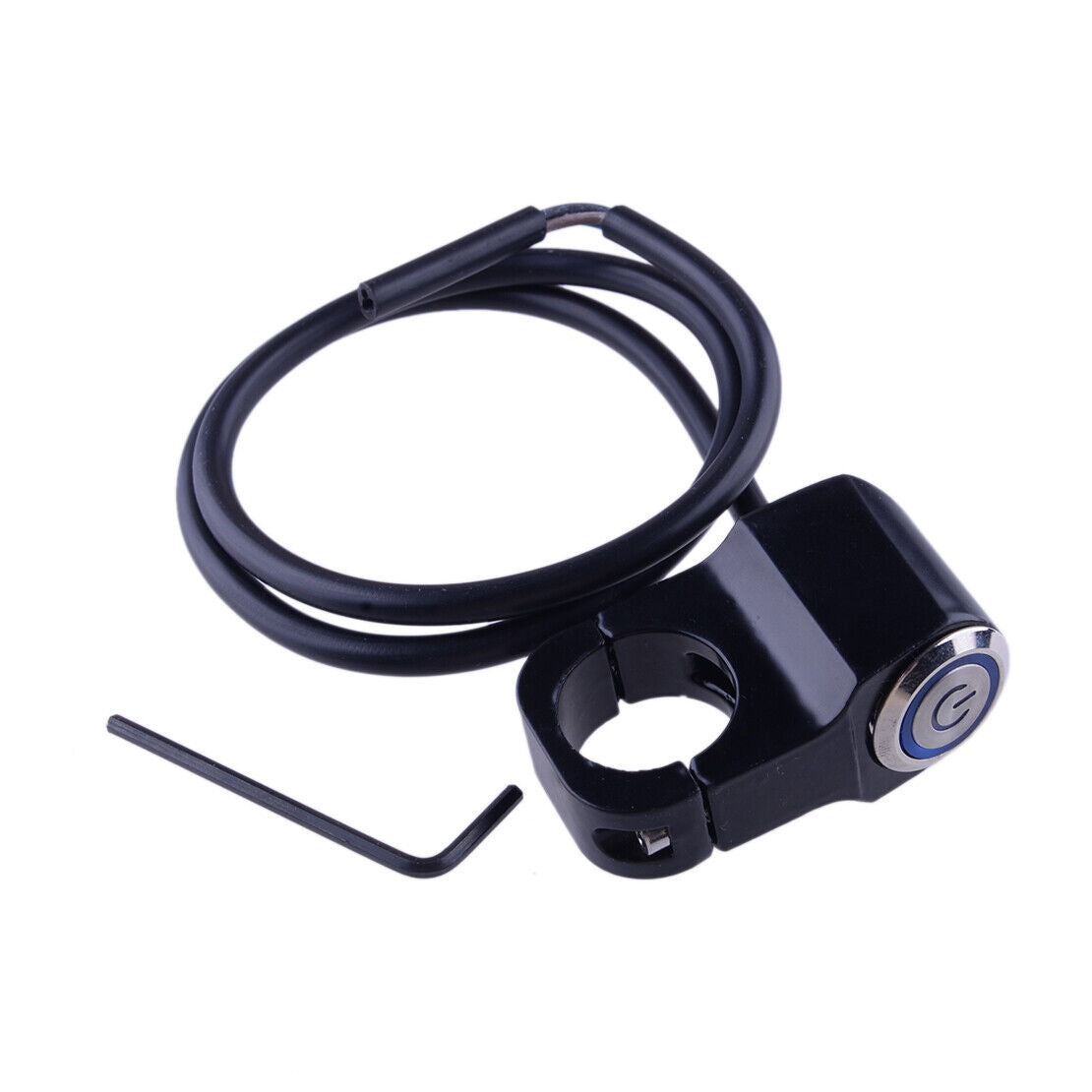 Waterproof Motorcycle 7/8" inch Handlebar Headlight Fog Spot Light ON OFF Switch