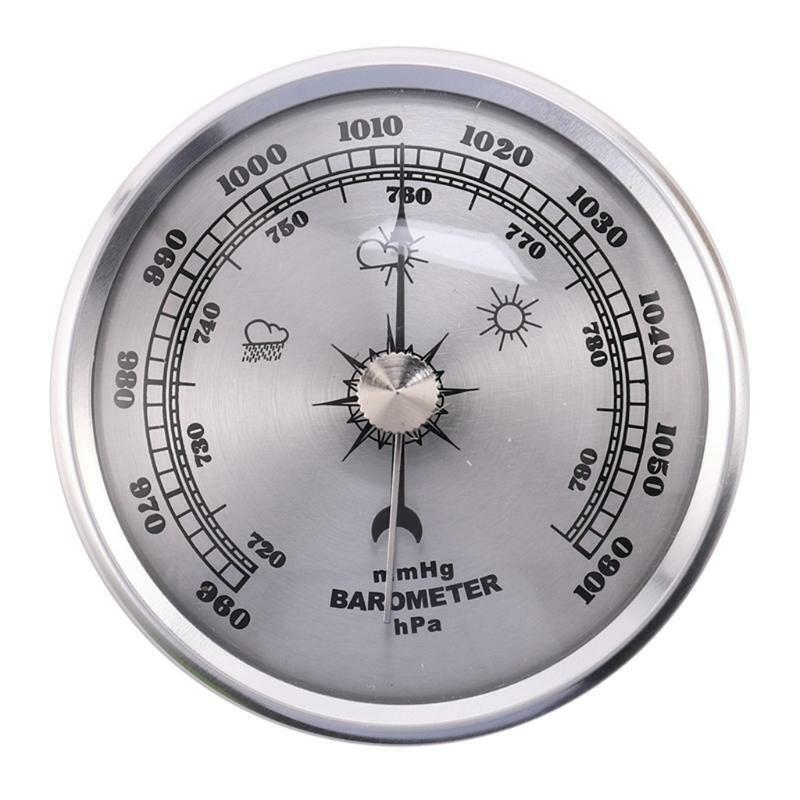 Barometer Thermometer Easy Use Dial Type Barometric Pressure Hygrometer Measure