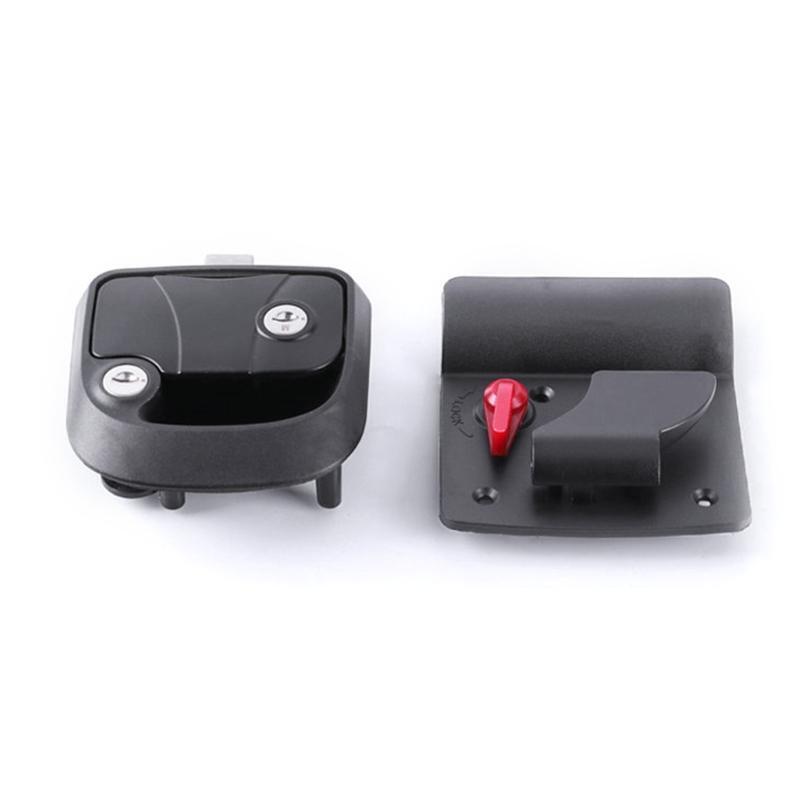 RV Camper Door Lock Zinc Alloy Door Lock Inside Outside Double Open Door Lock