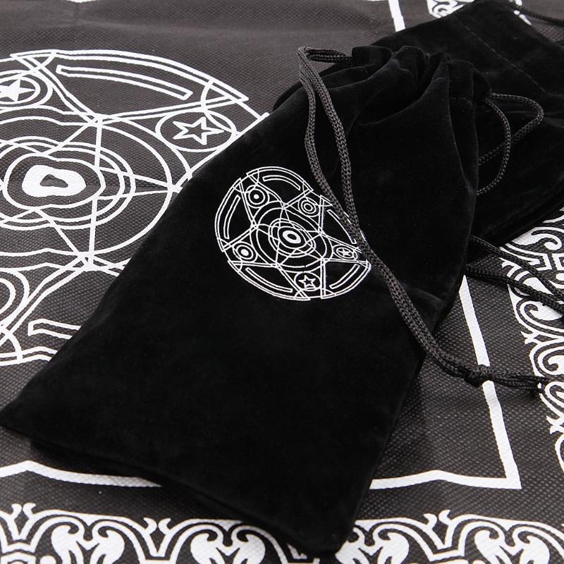 Tarot Storage Bag  Tarot Card Divination Bag Drawstring Package Altar Tarot Box