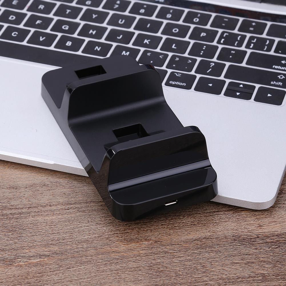DC 5V Mini Dual Chargers USB Dual Charging Dock Charger for PS4 Controller