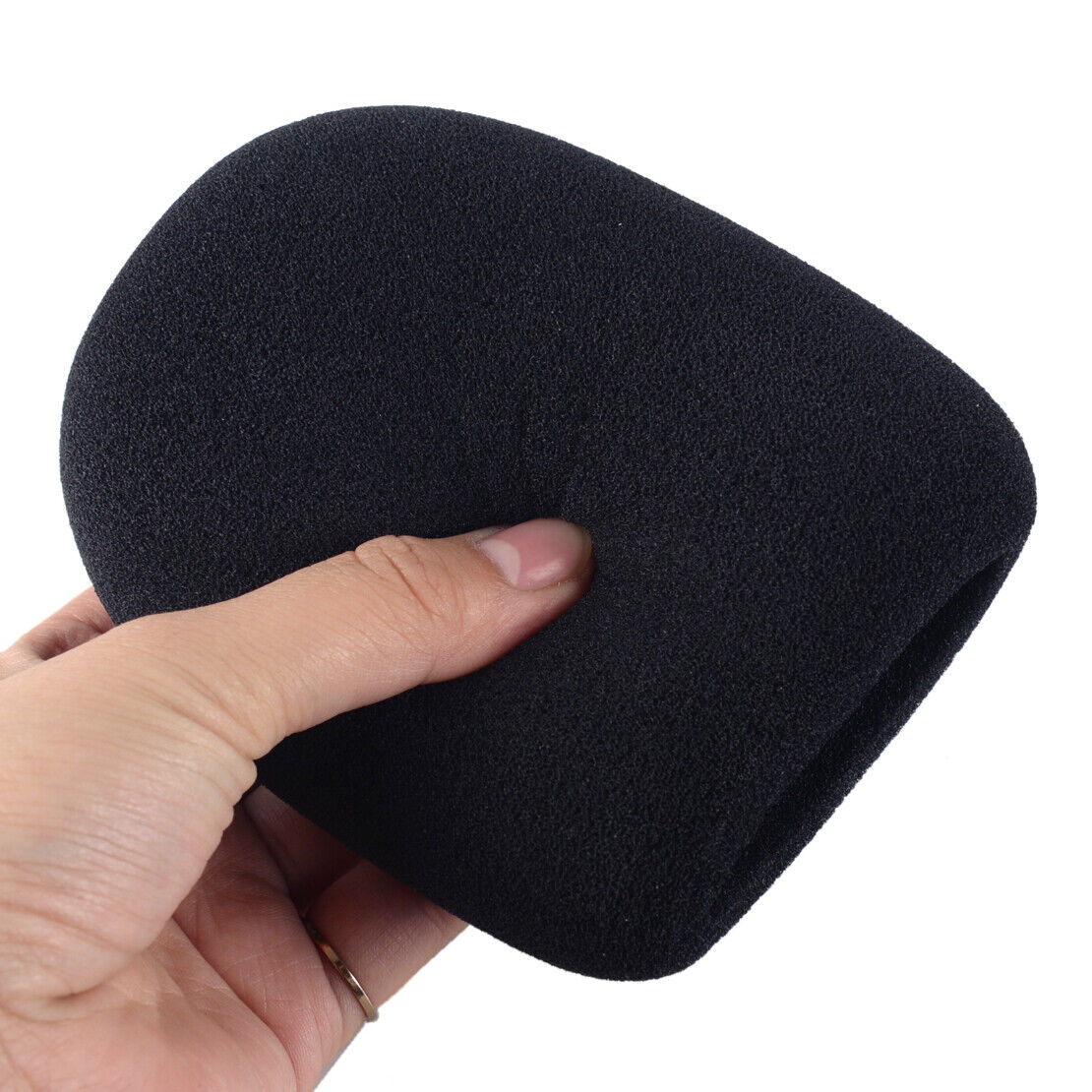 Windscreen Microphone Sponge Foam Cover Fit for Audio Technica AT2020 Black ld