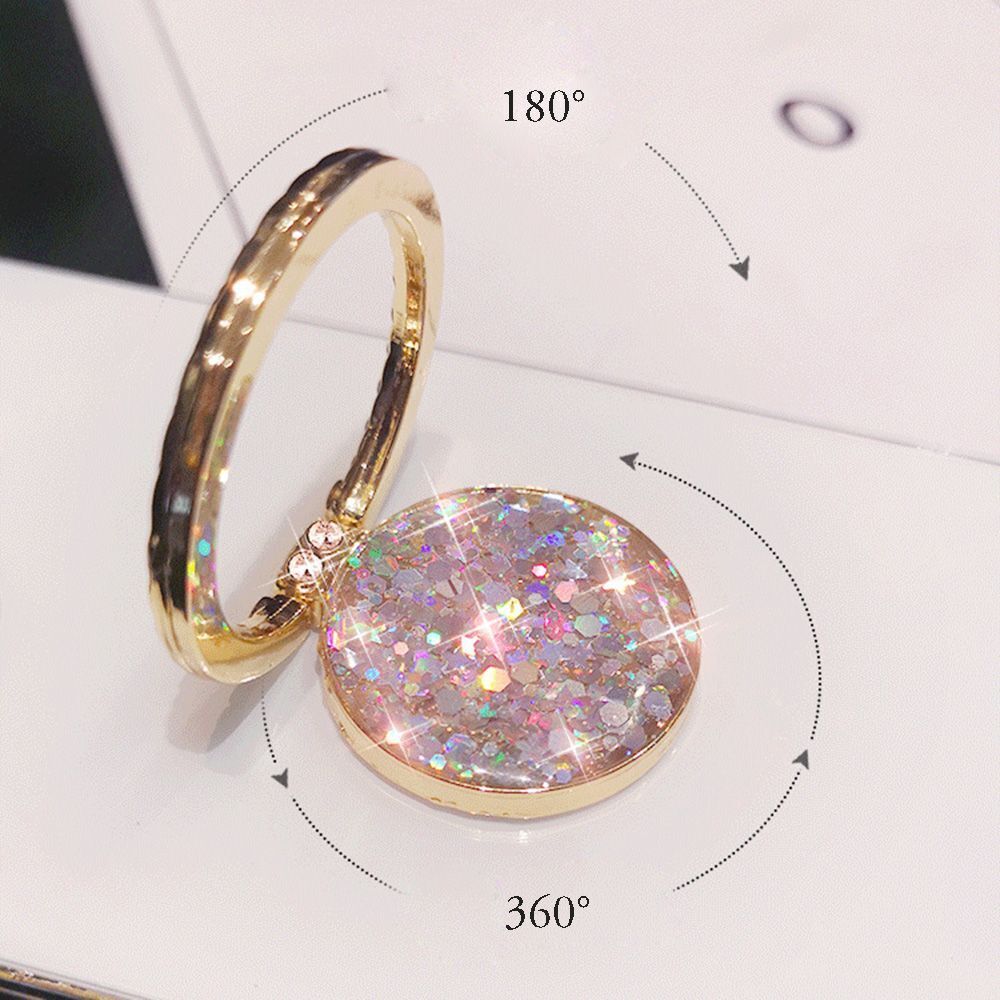 Turntable Ring Phone Holder Mobile Phone Accessories Phone Holder 360° Rotation