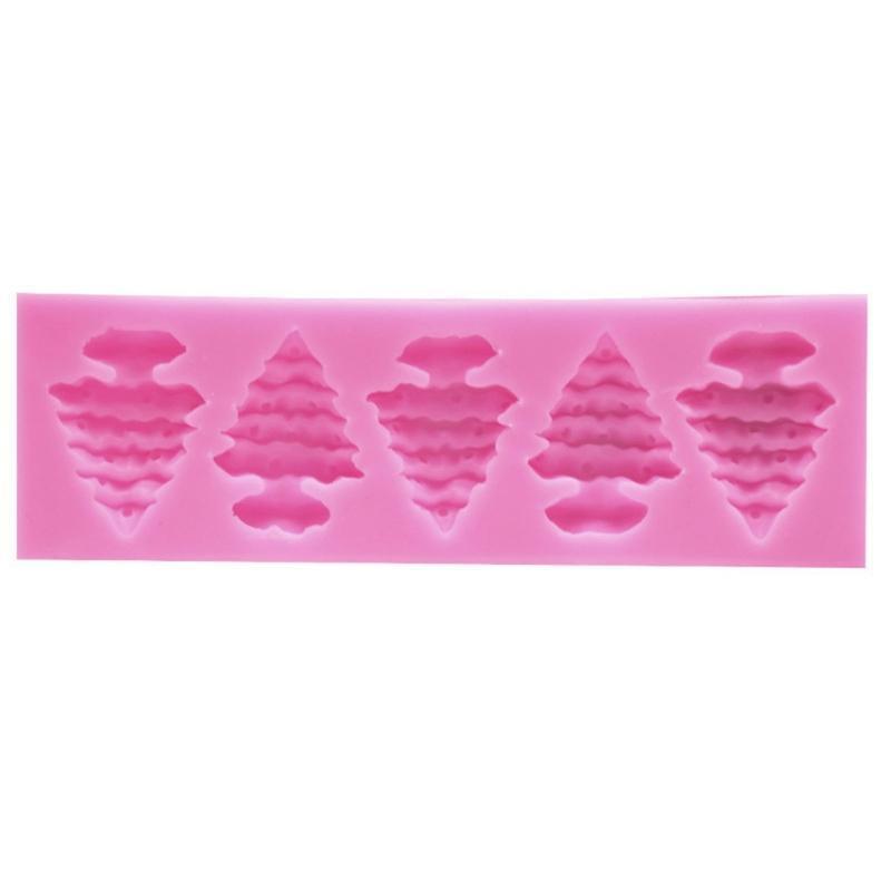 DIY Christmas Tree Press Baking Mold Birthday Cookie Tools Cake Decorating Tool
