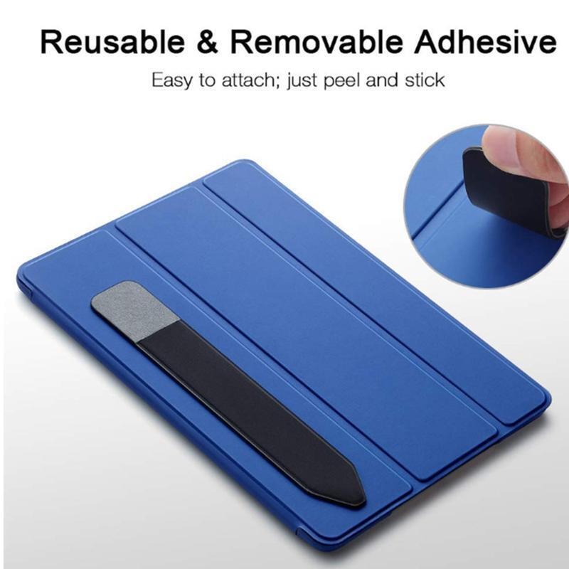 Simple Adhesive Pencil Holder Protective Pouch Bag for Stylus Pens Removable