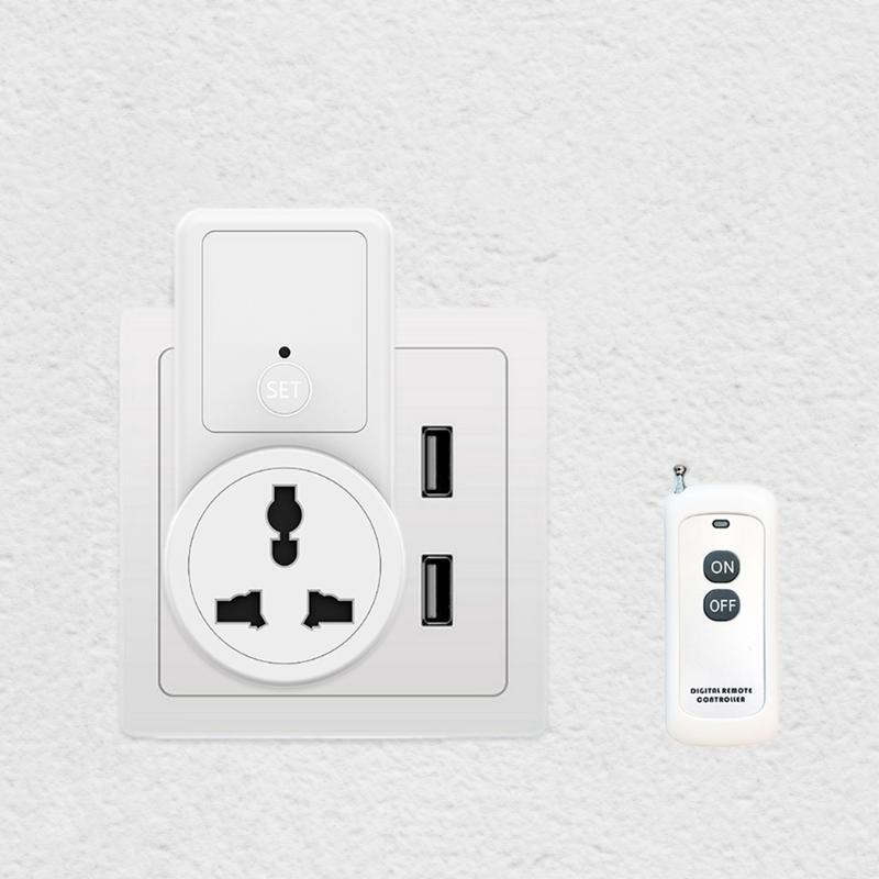 Wireless Remote Control Smart Power Socket Outlet Switch Socket EU Plug Durable