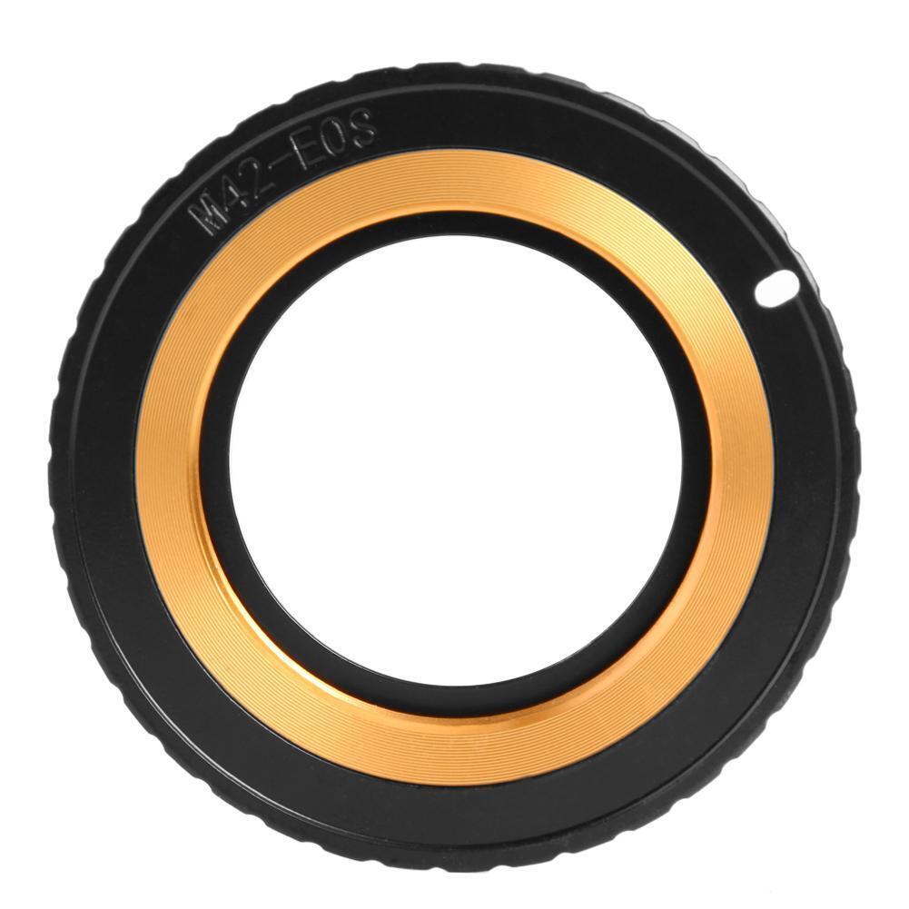 M42-EOS Electronic Chip 3 AF Confirm M42 Len to EOS Camera Adapter Ring