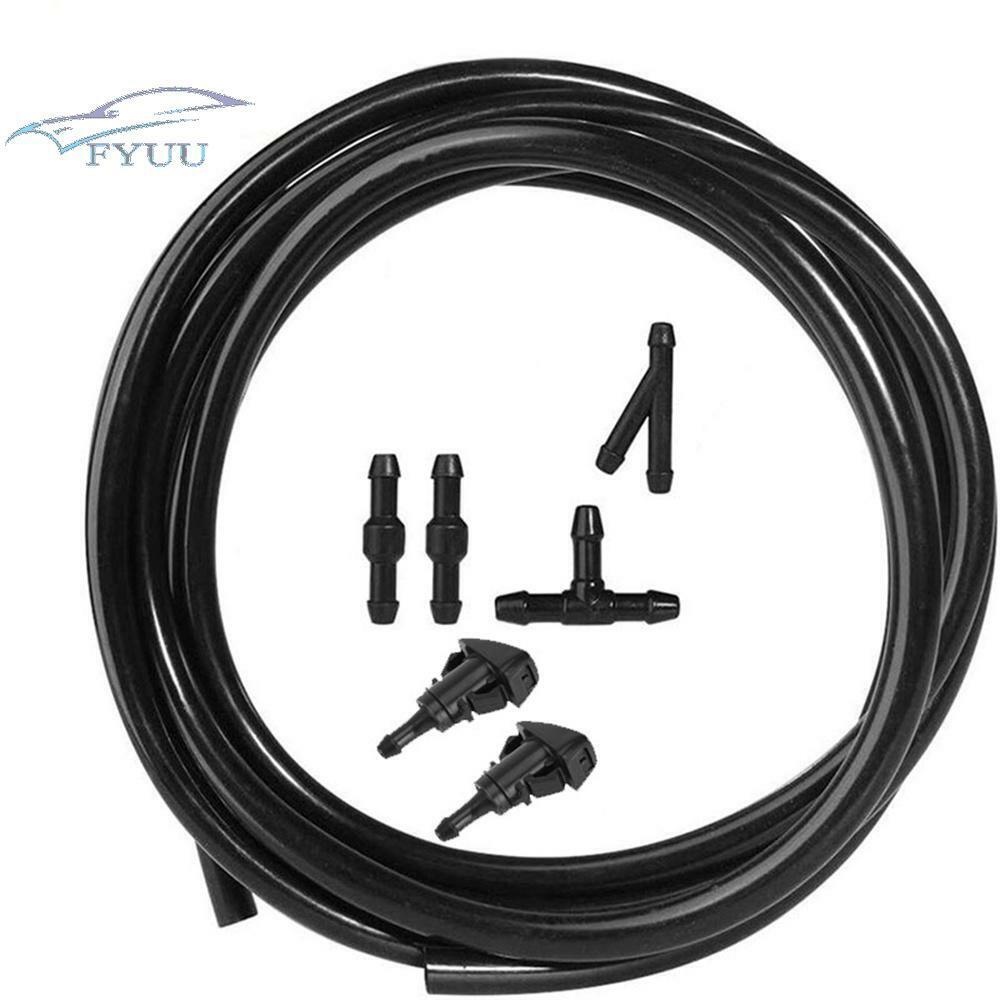 Car Front Windshield Wiper Washer Nozzle Connector Hose Kit #4805742AB 5116079AA