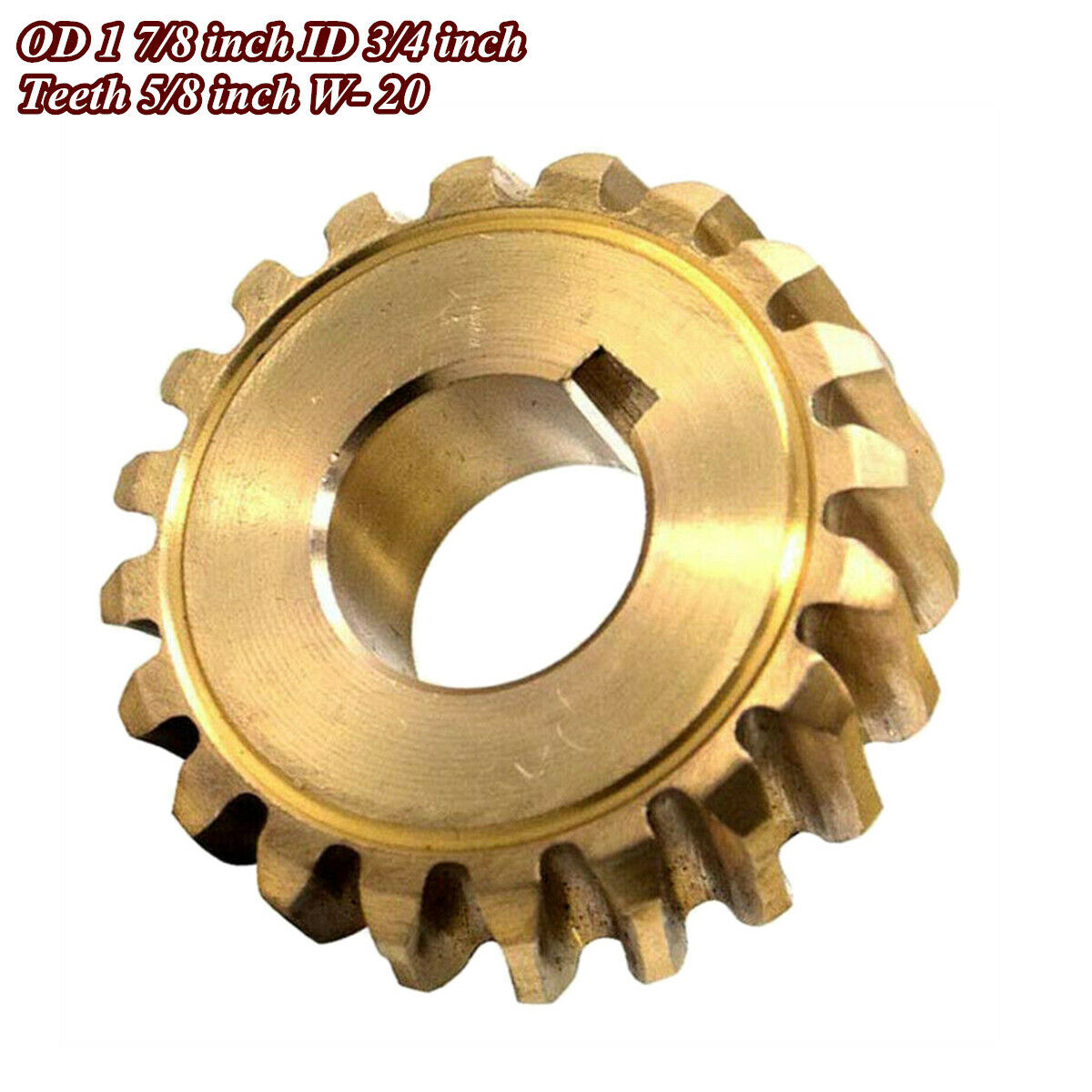 20T Metal Worm Gear For Bolens Craftsman Troy-Bilt Cub Cadet #917-0528 717-0528A