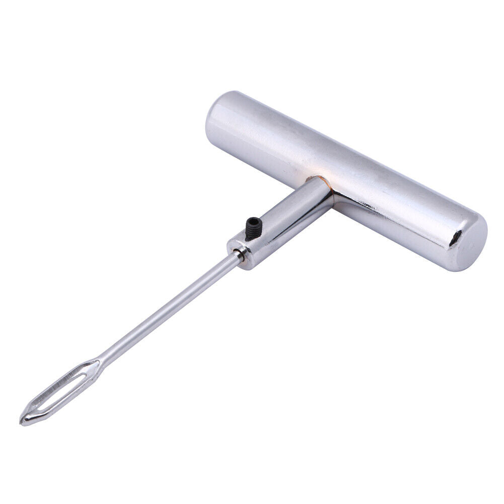 Car Bike Auto Tubeless Tire Tyre Needle Tool Sets Puncture Plug Repair Tool