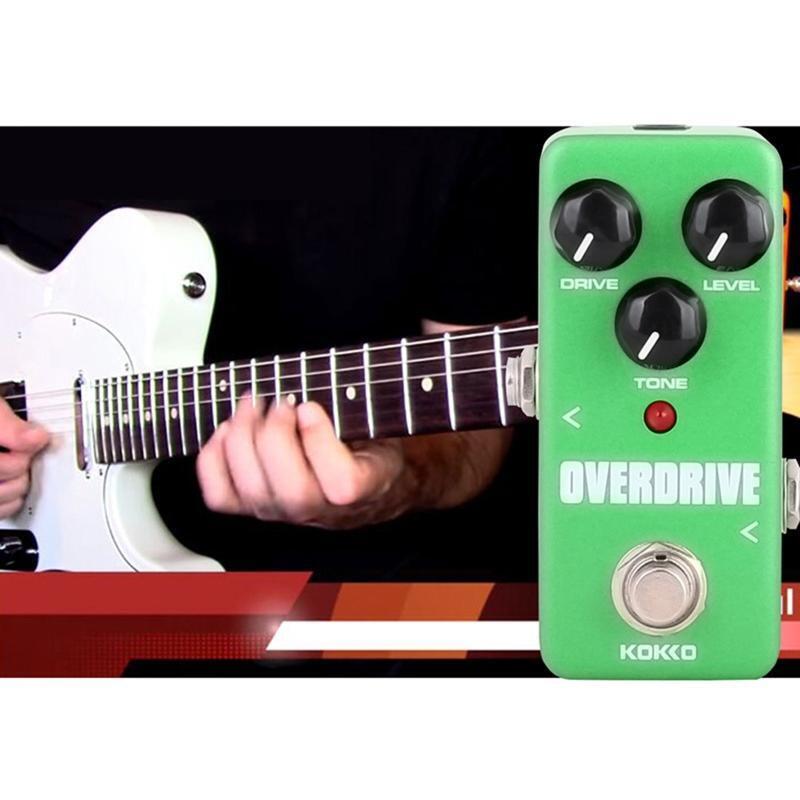 Mini Pedal Guitar Effect Processor Fully Analog Circuit Device for Instrument