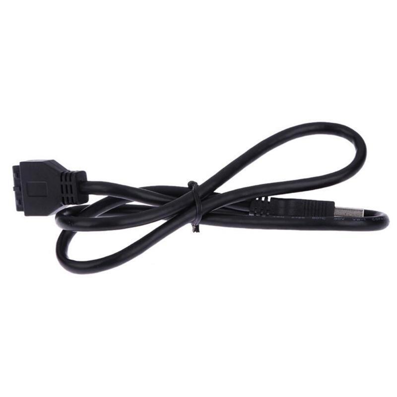 7-Port USB 3.0 Front Panel USB Hub with 60 cm Cable, Metal Front Panel USB Hub