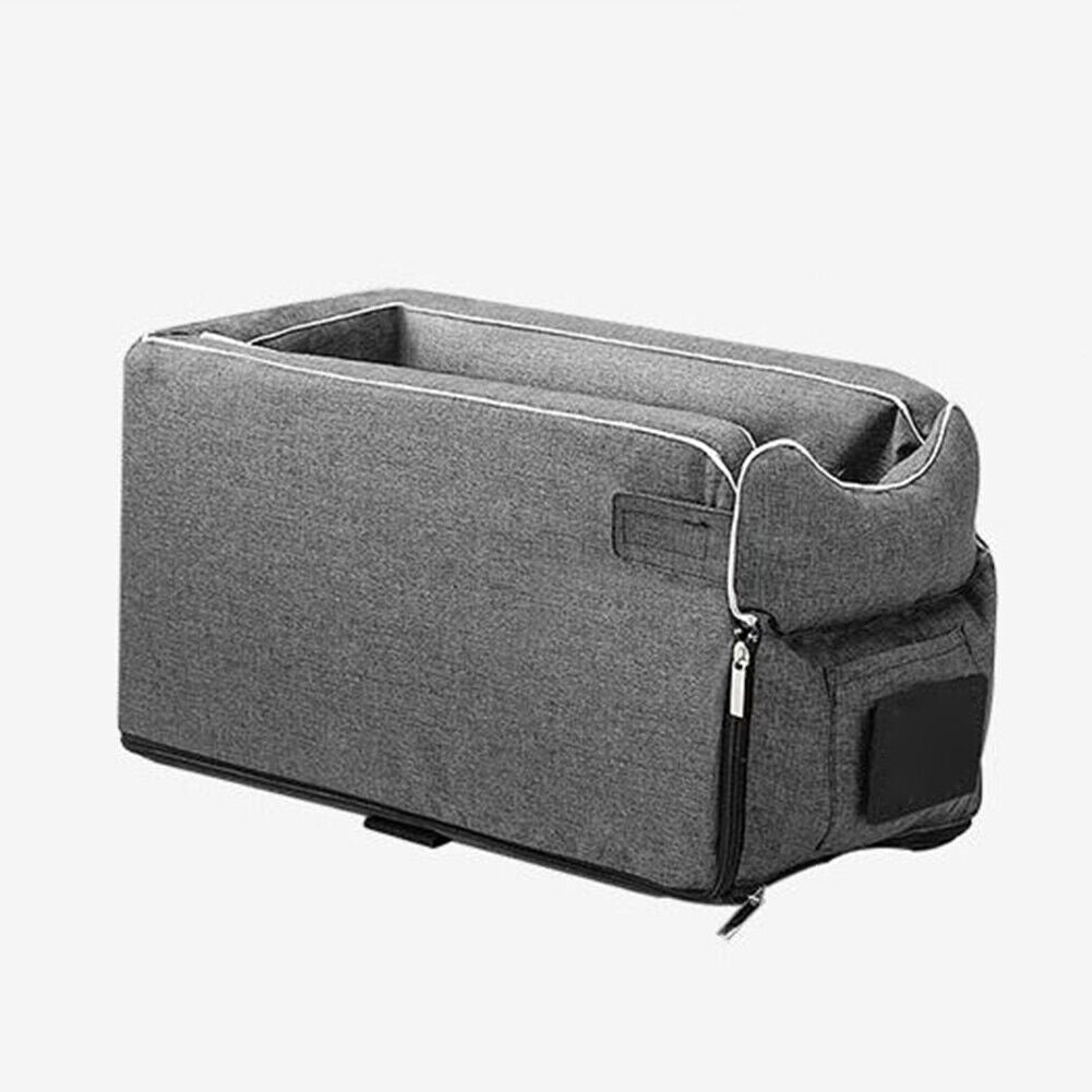 Pet Cats Puppy Car Bag Pad with Seat Belts Removable Anti-Dirty Seat Nest