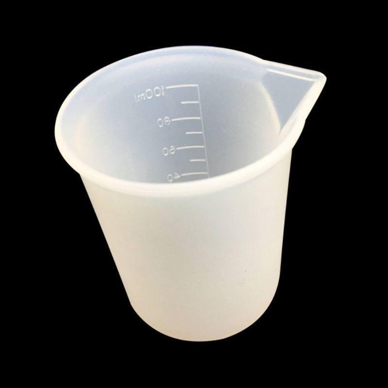 Flexible Silicone Measuring Cups for Mixing DIY Jewelry Making Distribution Tool