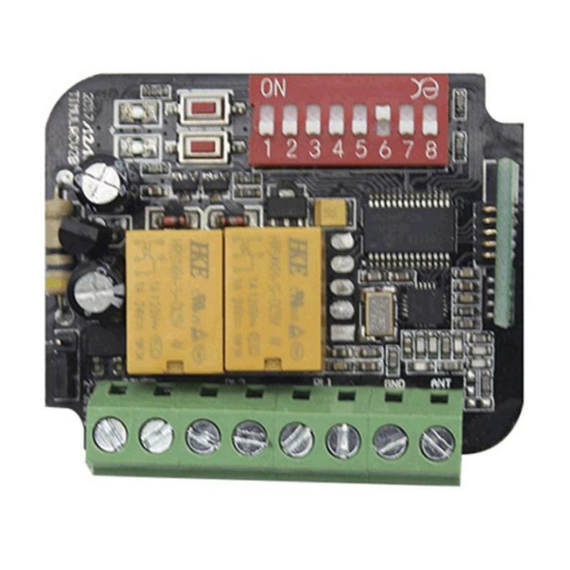 AC/DC 9-30V Receiver For Garage Door Command Gate Control Transmitter Controller