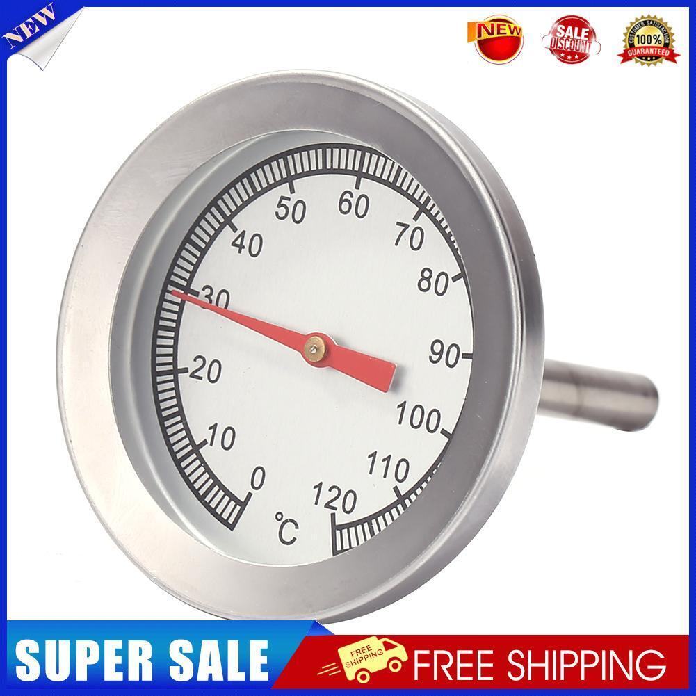 0-120 Celsius Barbecue BBQ Smoker Grill Thermometer Oven Temperature Gauge