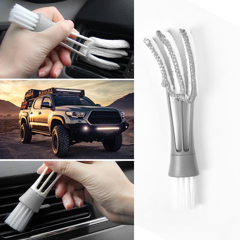 Car Clean Brush Versatile Vent Slit Brush Blinds Keyboard Cleaning Brush