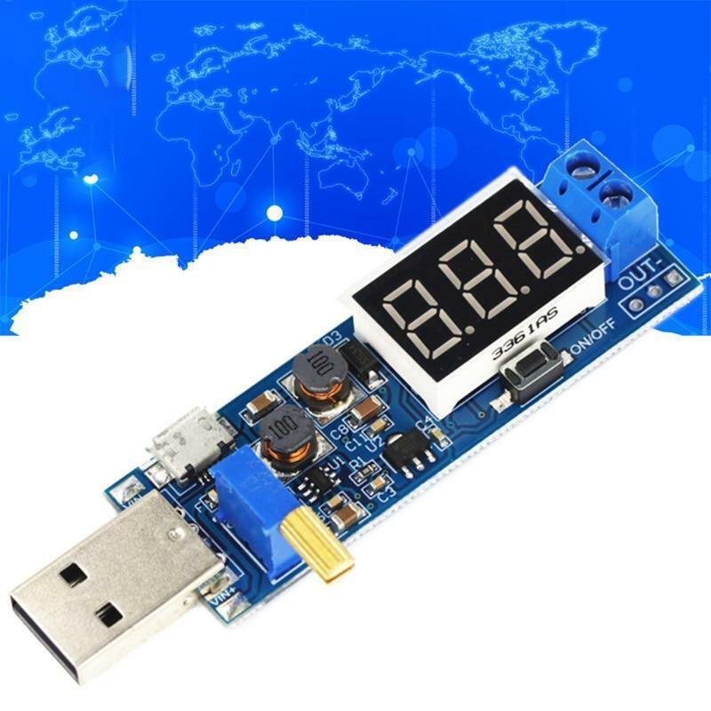 Convenient to Use Power Supply Module USB Boost Converter 5V to 3.3V 9V 12V