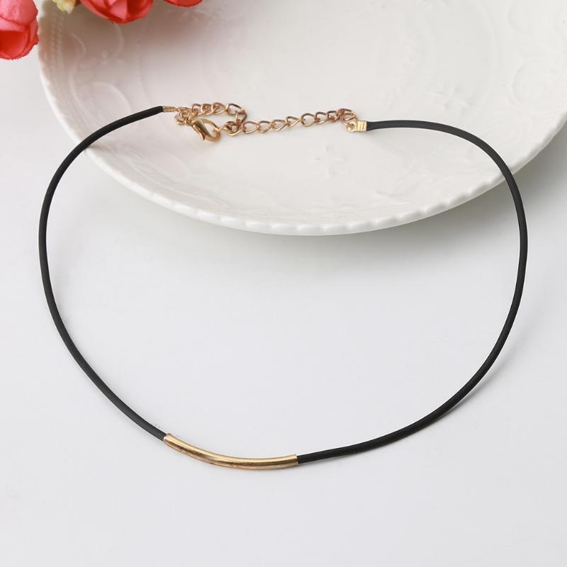 Chic Women Charming Double Layers Pendant Chain Necklace Choker Collar Jewelry