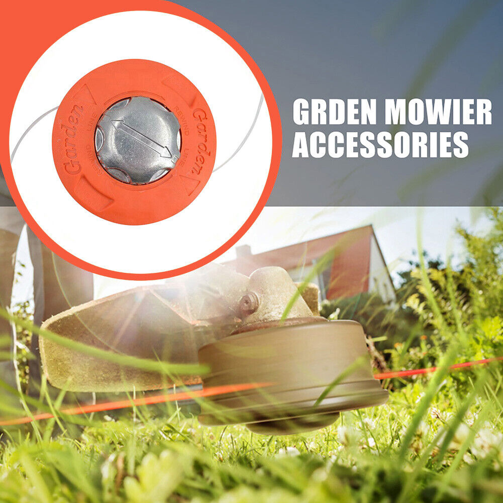 M10 Brush Mower Bump Spool Grass Trimmer Replacement Strimmer Head 2 Lines