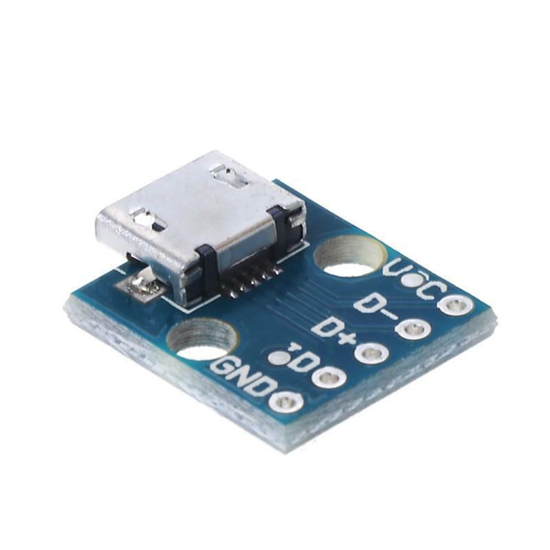 Female MICRO USB To DIP 5-Pin Pinboard 2.54mm Micro USB Type Hot Sell