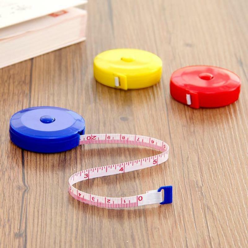 Retractable Ruler Tape Measure 60 inch 1.5m For Sewing Cloth Dieting Tailor