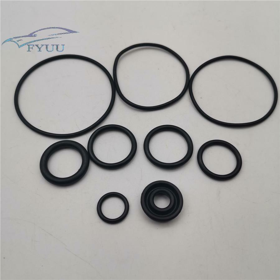 1set Black Rubber Fuel Pump Seal Kit Set For BG BARRY GRANT BG400 BG280 BG220